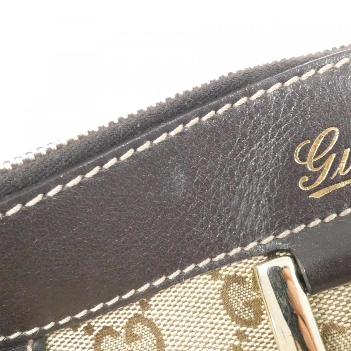 Gucci Gg Canvas Beige Gg Canvas Shoulder Bag