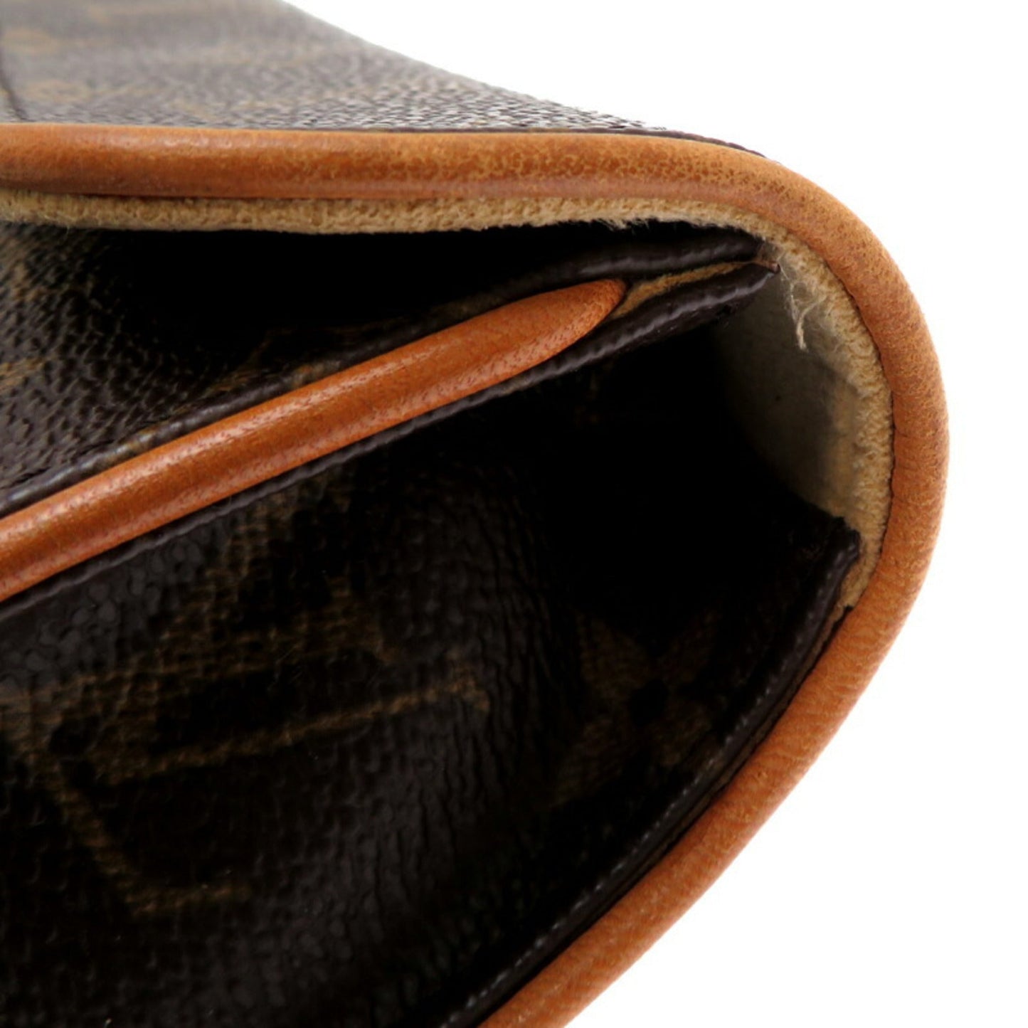 Louis Vuitton Brown Monogram Pochette Shoulder Bag