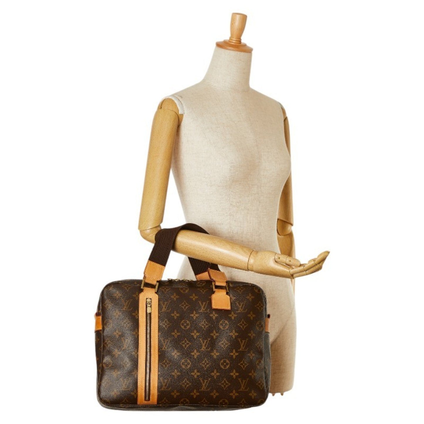 Louis Vuitton Brown Monogram Pvc Leather Shoulder Bag