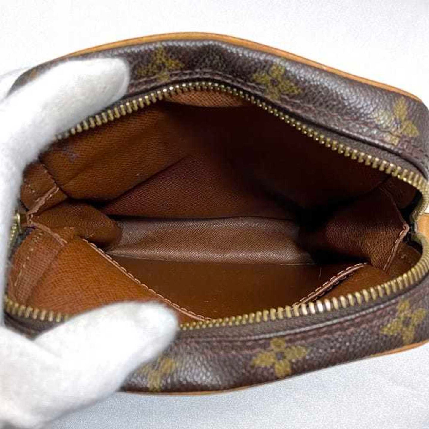 Louis Vuitton Monogram Brown Galle Monogram White Monogram Shoulder Bag