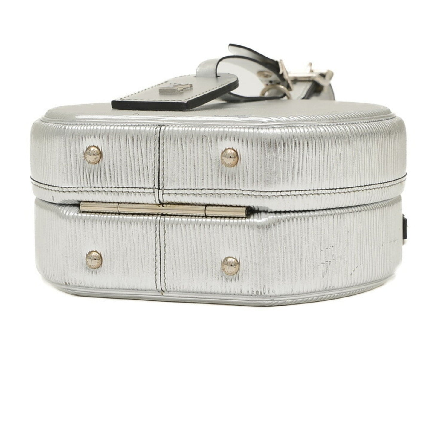 Louis Vuitton Silver Epi Leather Handbag Shoulder Bag