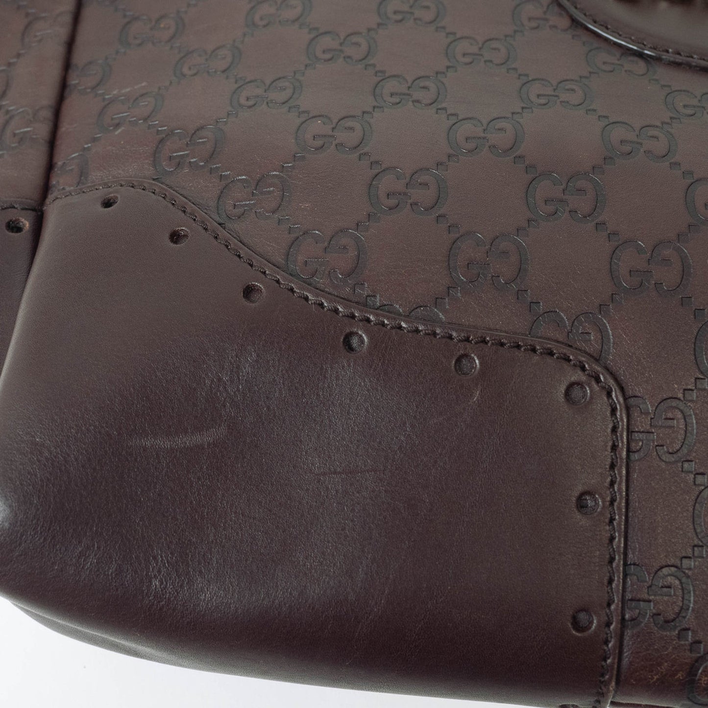 Gucci Brown Leather Handbag