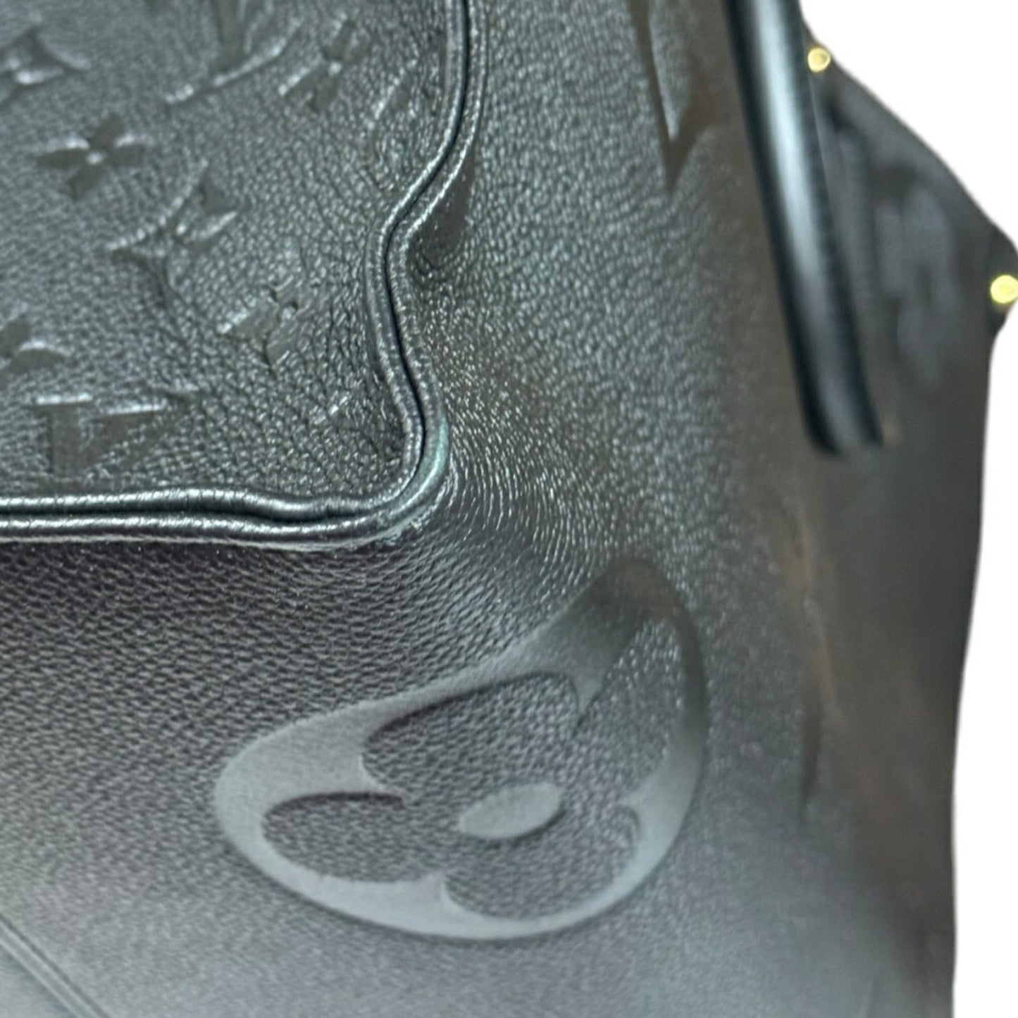 Louis Vuitton Black Monogram Empreinte Shoulder Bag