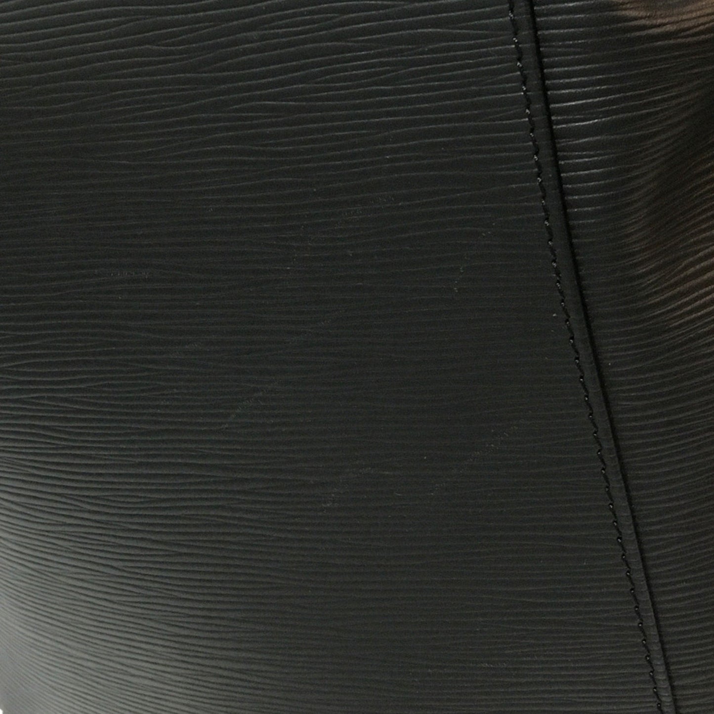 Louis Vuitton Black Leather Backpack