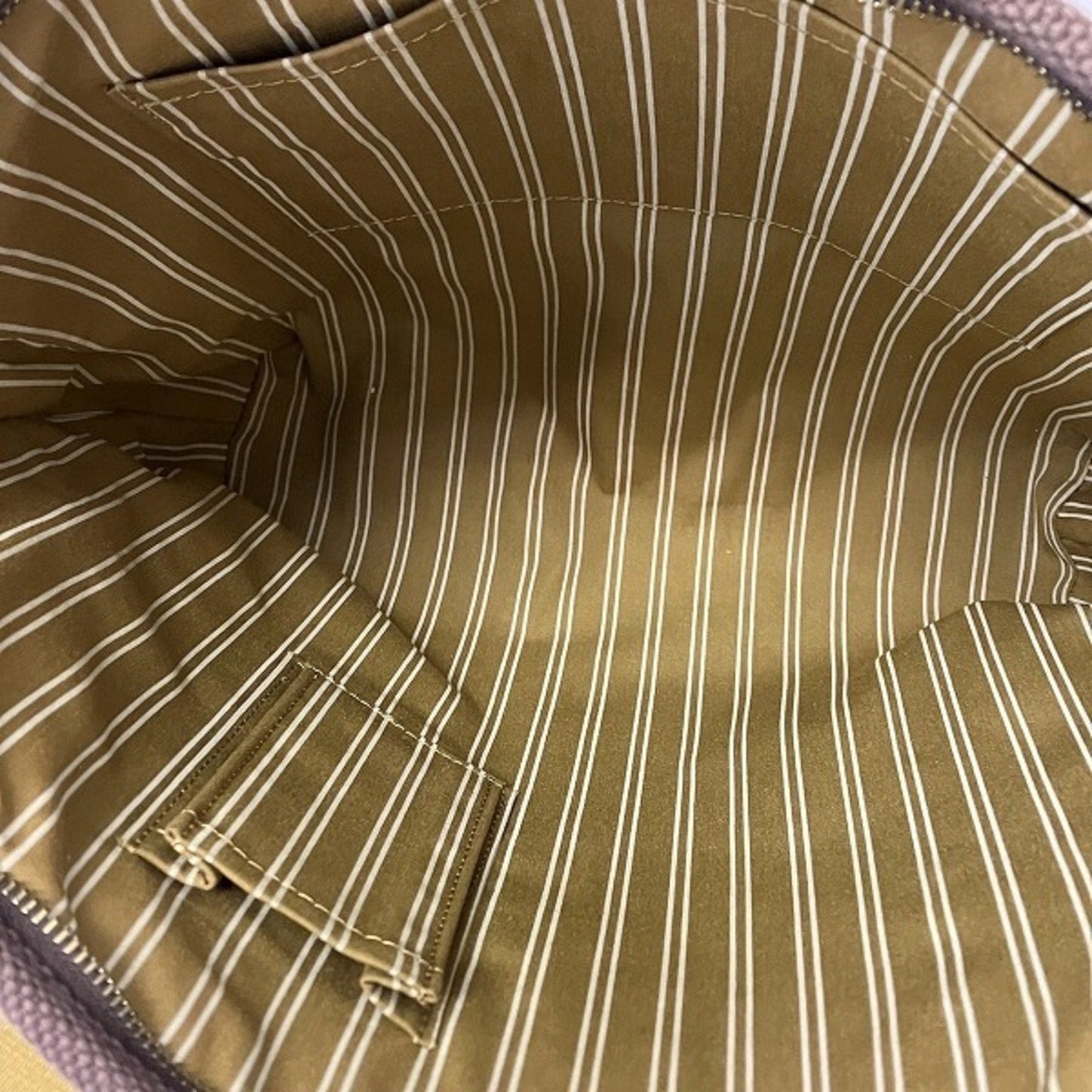 Louis Vuitton Brown Cotton Canvas Shoulder Bag Tote Bag