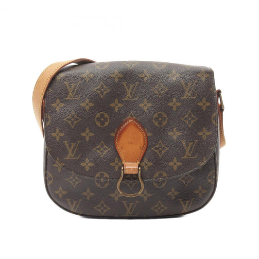 Louis Vuitton Brown Monogram Monogram Leather Shoulder Bag ()