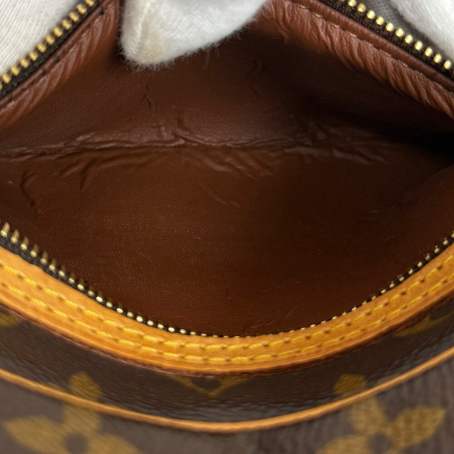 Louis Vuitton Brown Monogram Canvas Shoulder Bag