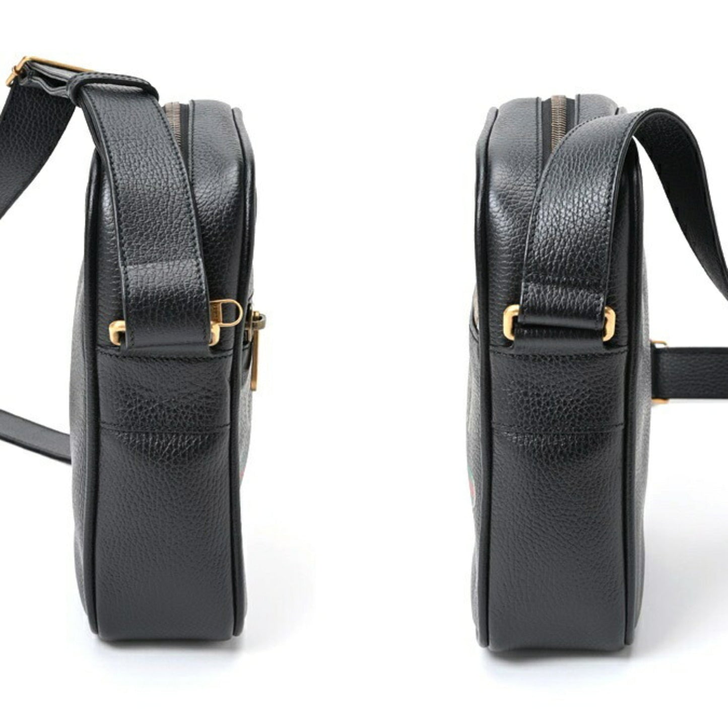 Gucci Black Leather Shoulder Bag