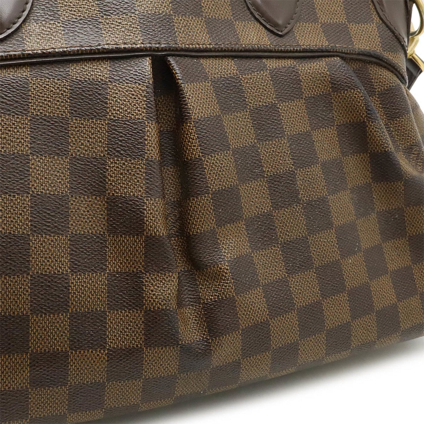 Louis Vuitton Brown Pvc Handbag Shoulder Bag