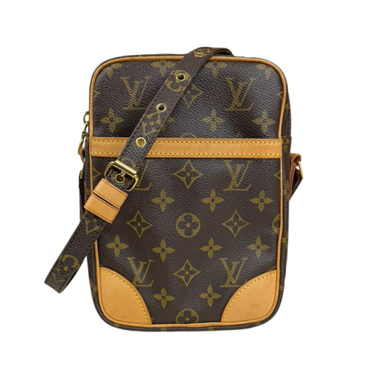 Louis Vuitton Brown Monogram Canvas Shoulder Bag ()