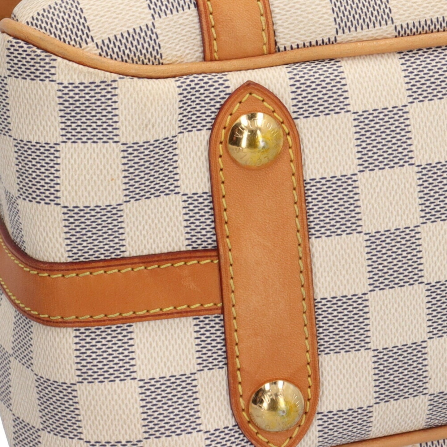 Louis Vuitton White Damier Azur Shoulder Bag