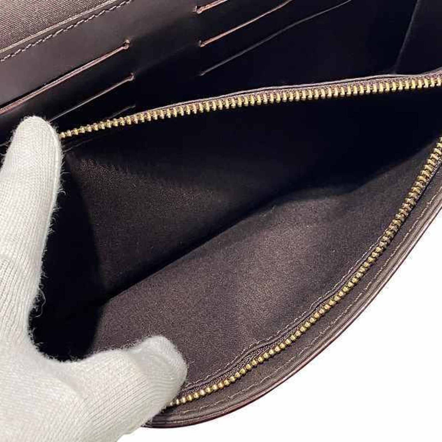 Louis Vuitton Red Color Patent Leather Shoulder Bag