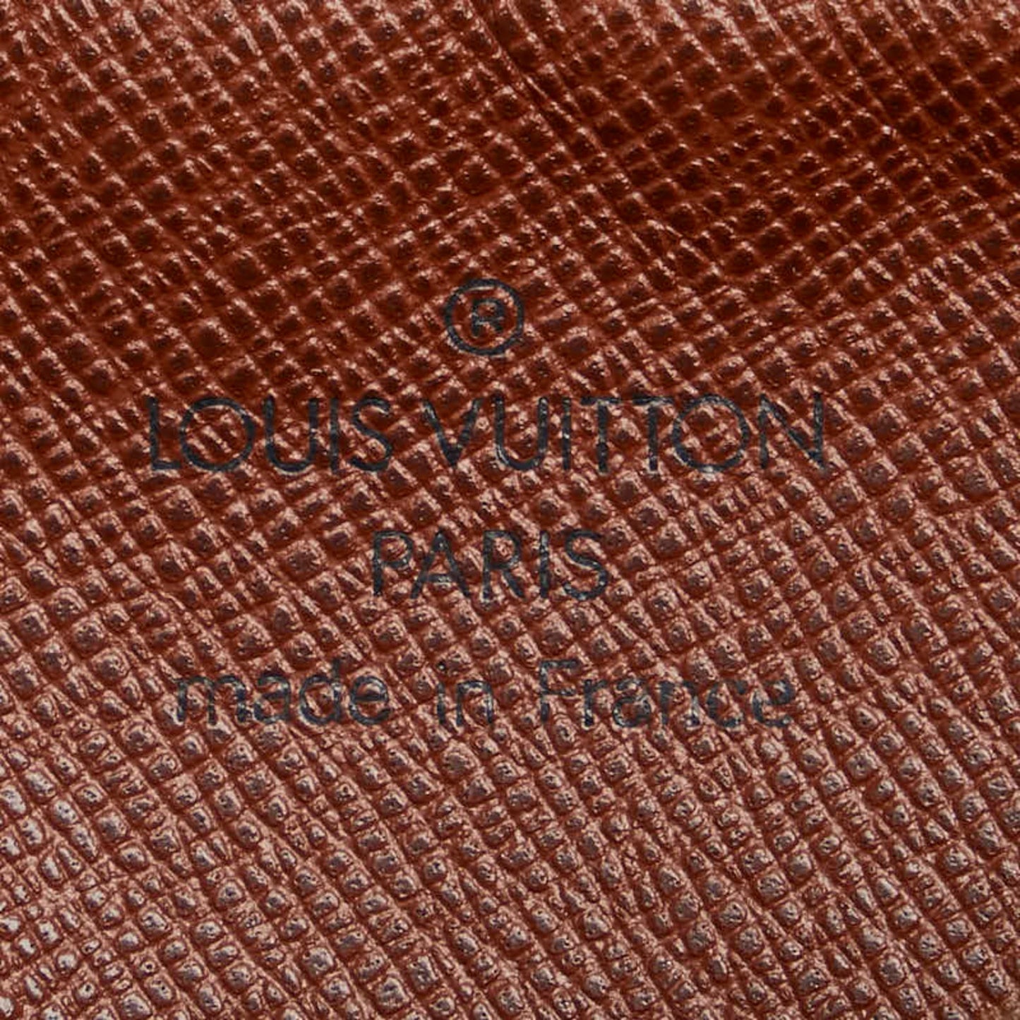 Louis Vuitton Brown Pvc Leather Shoulder Bag