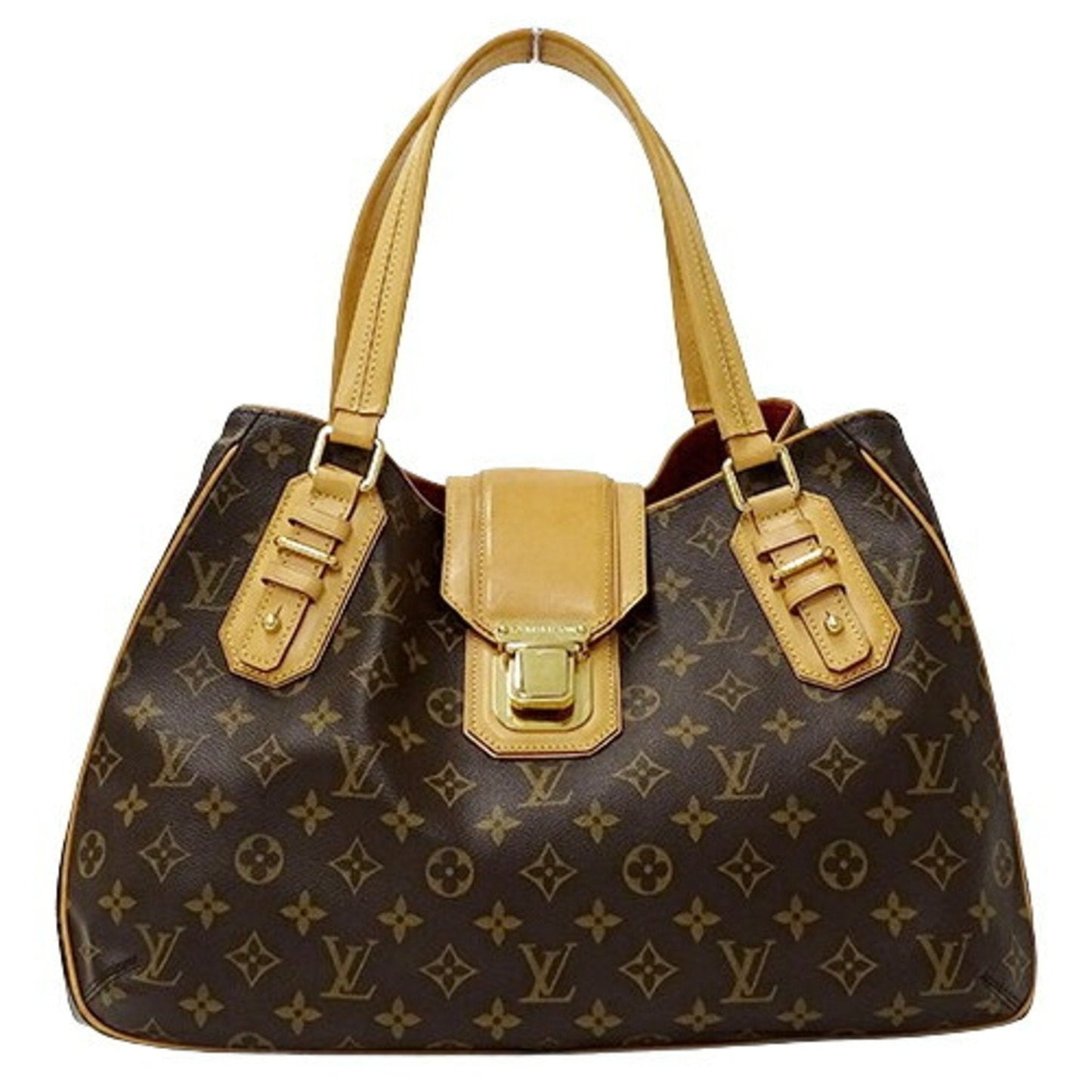 Louis Vuitton Brown Monogram Monogram Shoulder Bag Tote Bag ()