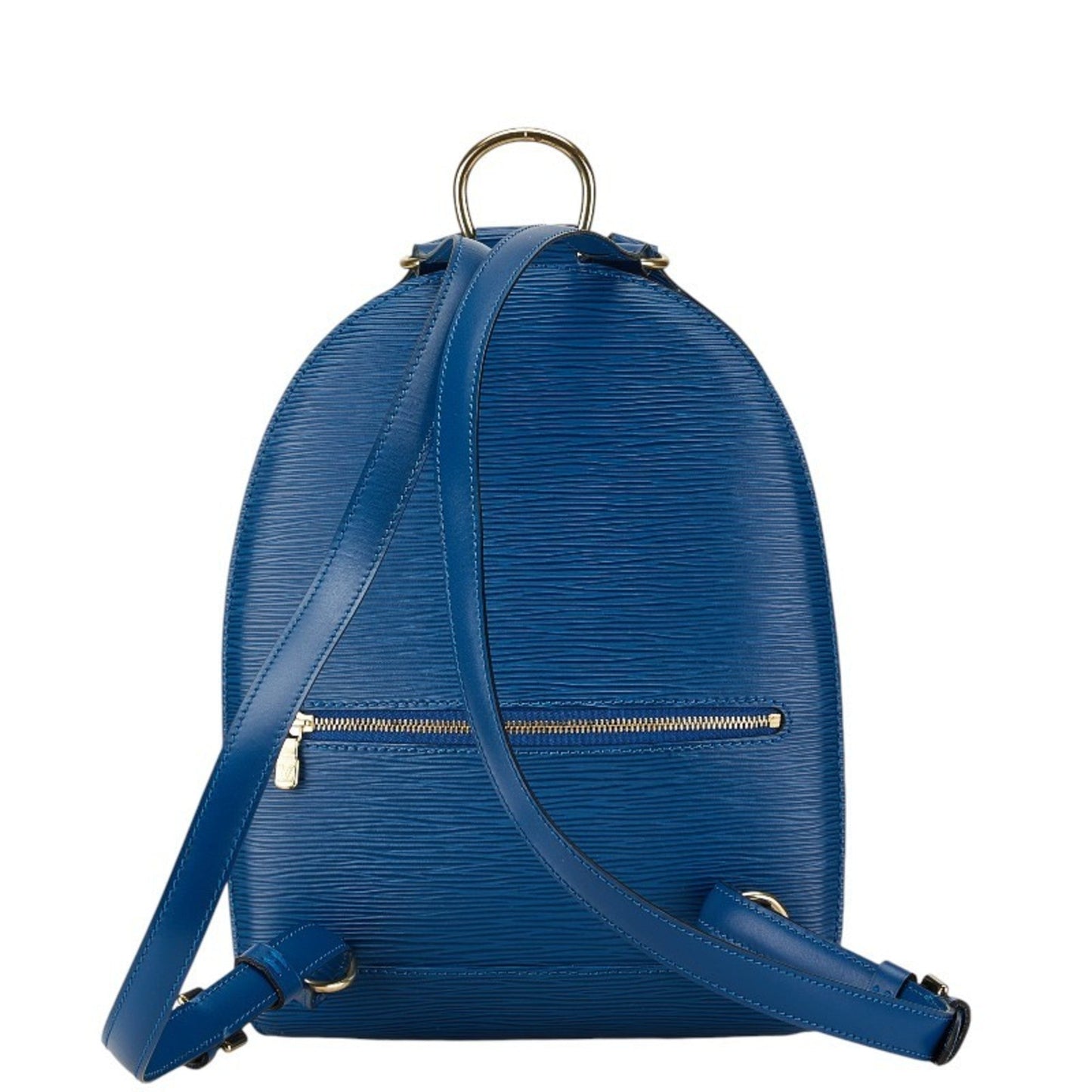 Louis Vuitton Toledo Blue Leather Backpack