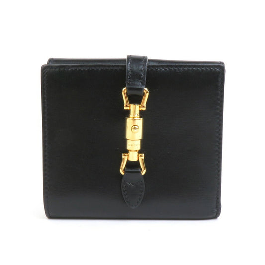 Gucci Black Leather Wallet (Bi-Fold) ()