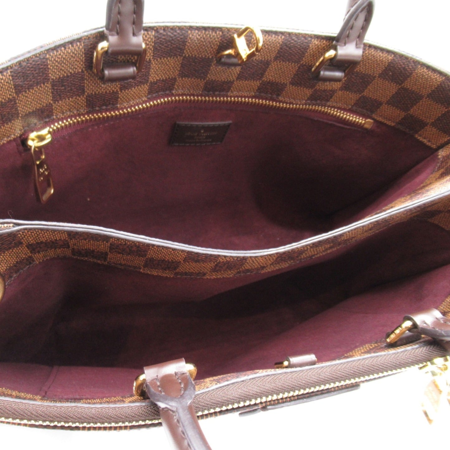 Louis Vuitton Brown Coated Canvas Damier Canvas Pvc Shoulder Bag