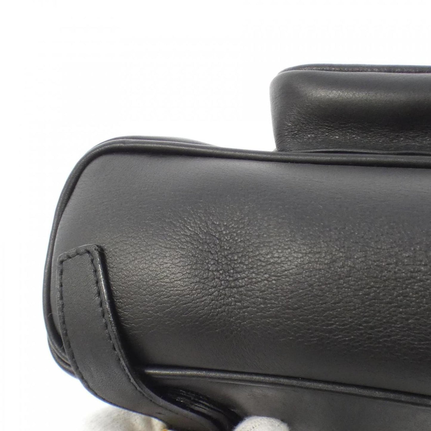 Gucci Black Leather Backpack