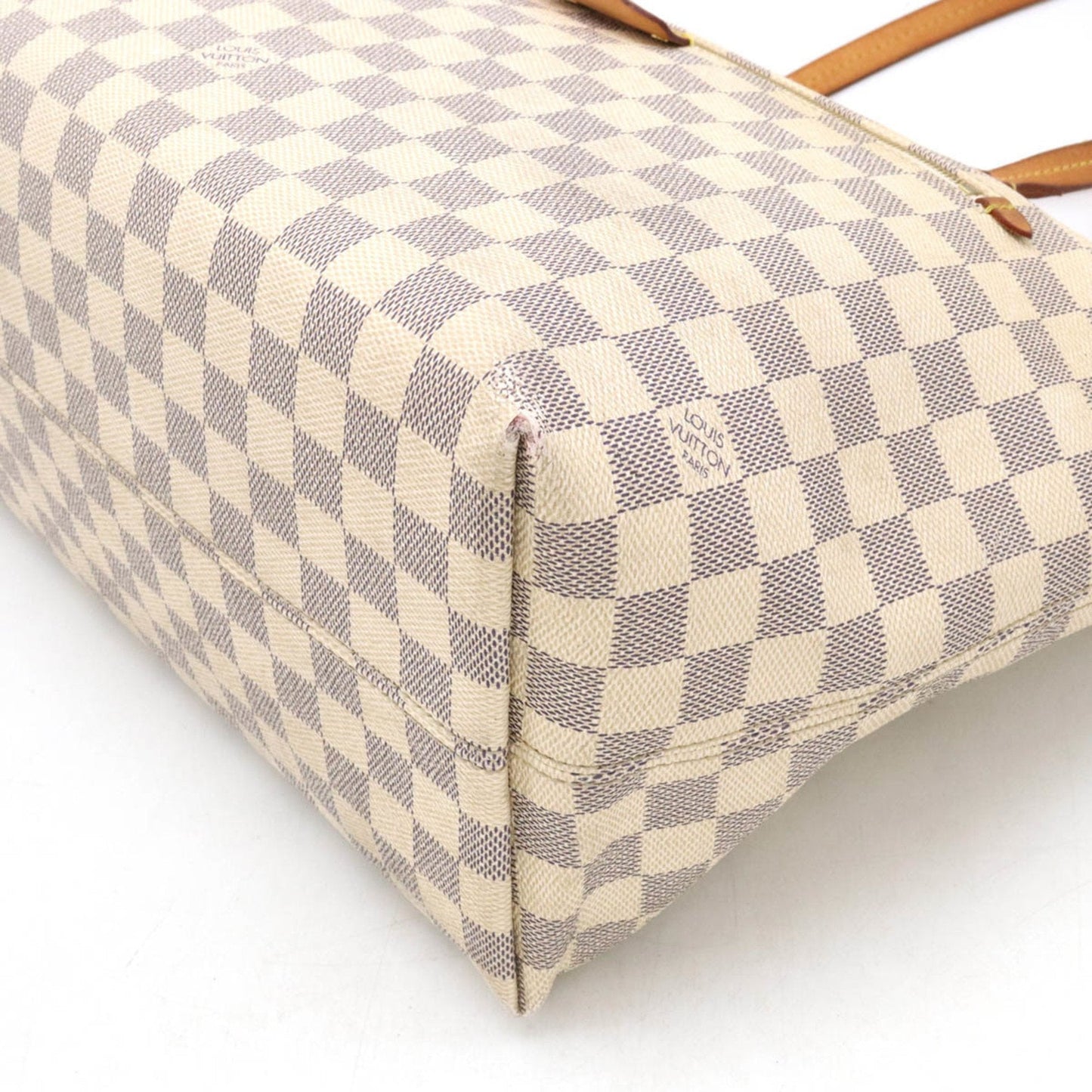 Louis Vuitton Black Damier Azur Shoulder Bag Tote Bag