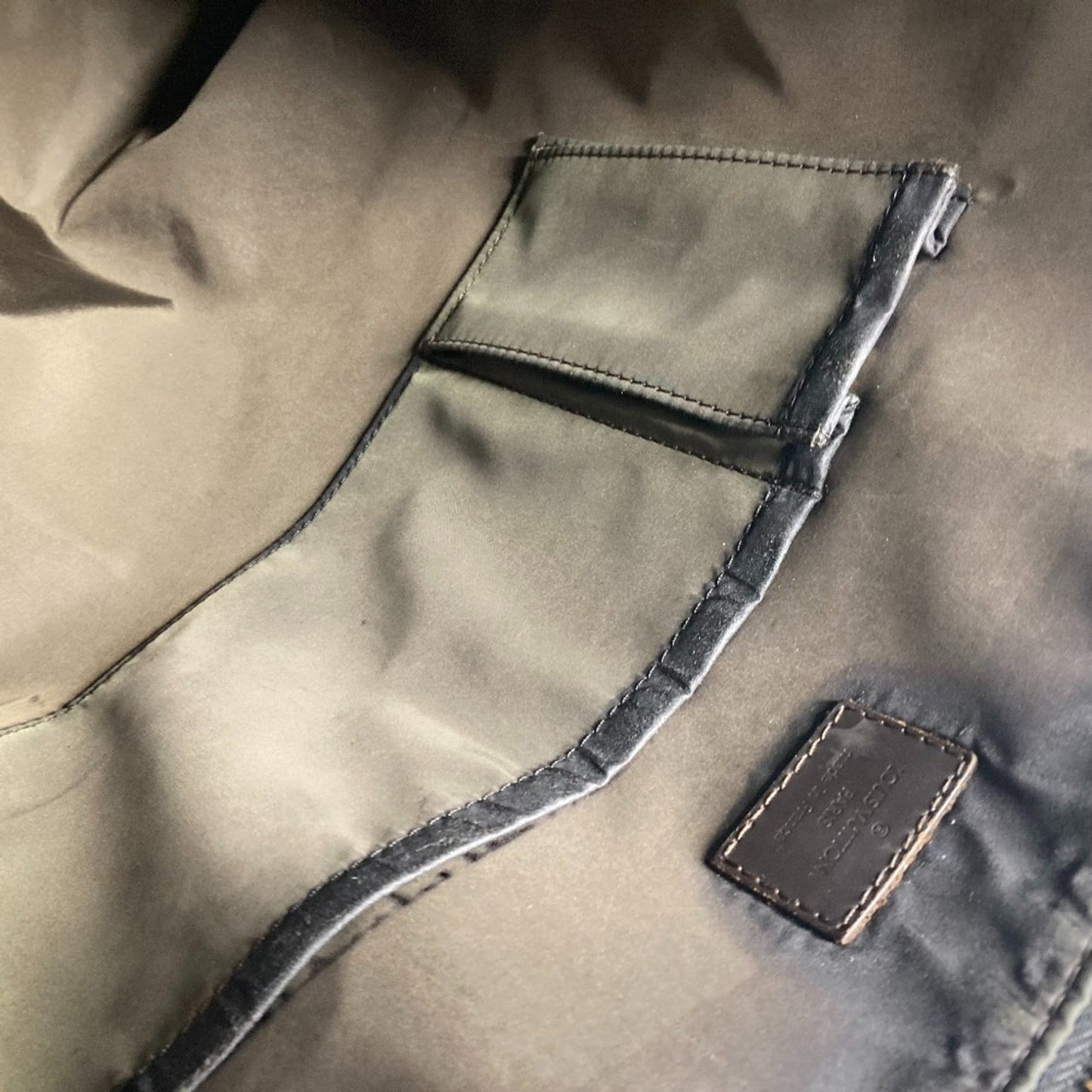 Louis Vuitton Black Damier Geant Shoulder Bag Tote Bag