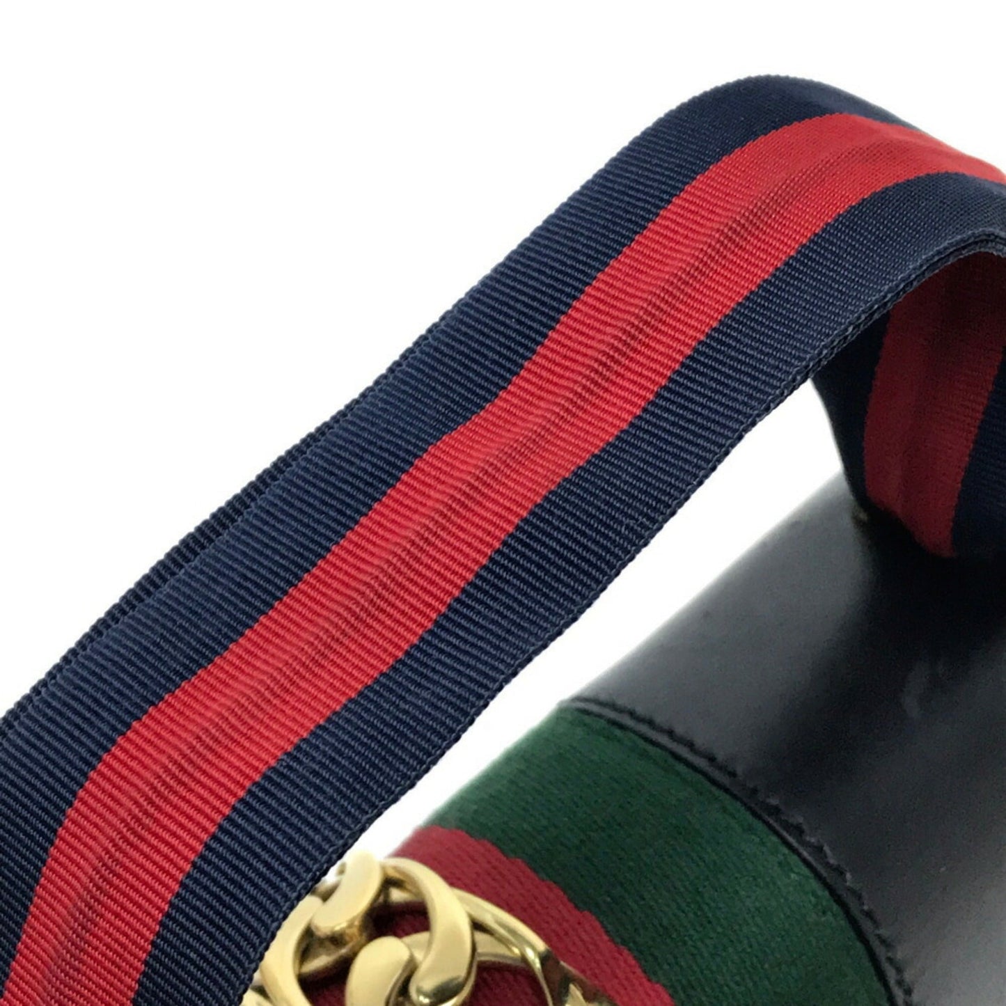 Gucci Black Leather Handbag Shoulder Bag