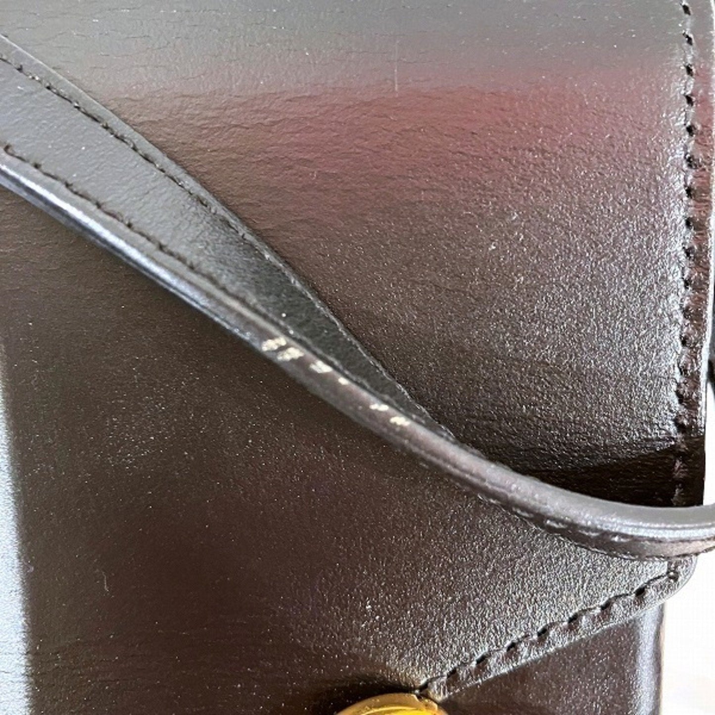 Gucci Horsebit Black Leather Shoulder Bag