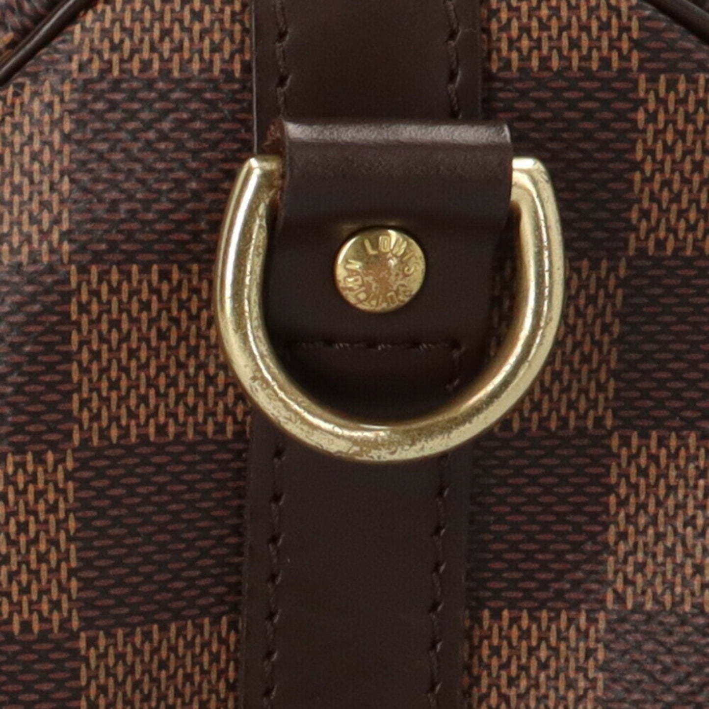 Louis Vuitton Damier Brown Damier Canvas Damier Canvas Shoulder Bag