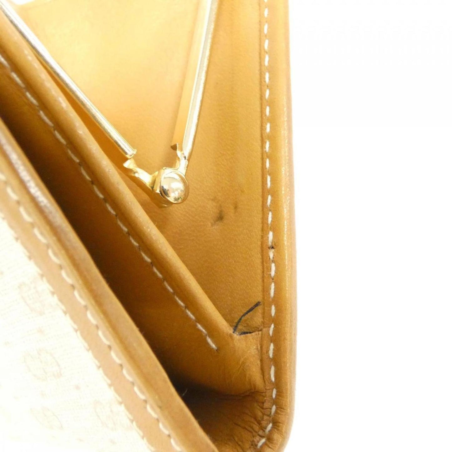 Gucci Beige Ivory Coated Canvas Wallet (Bi-Fold)
