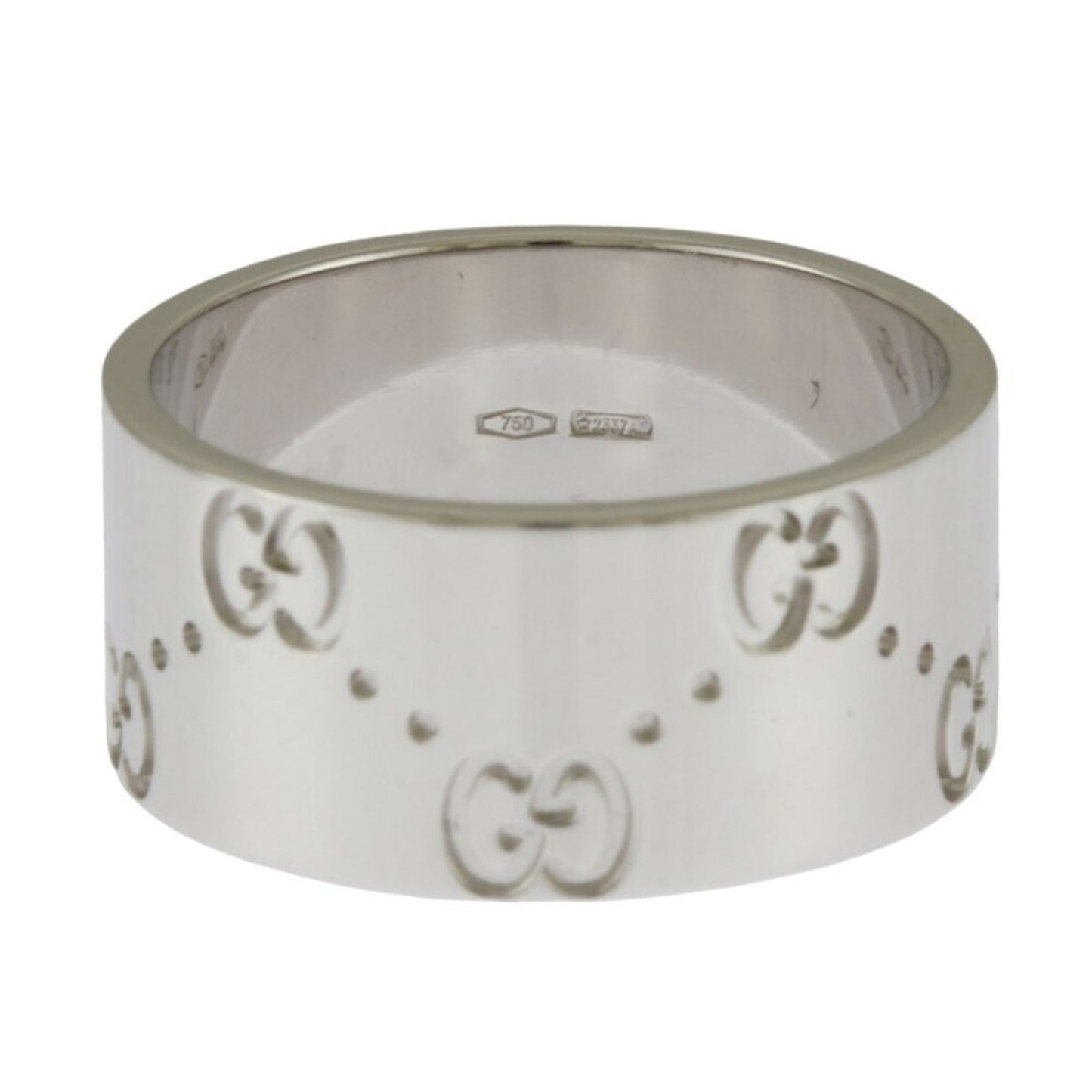 Gucci Icon White Gold White Gold (18K) Band Ring