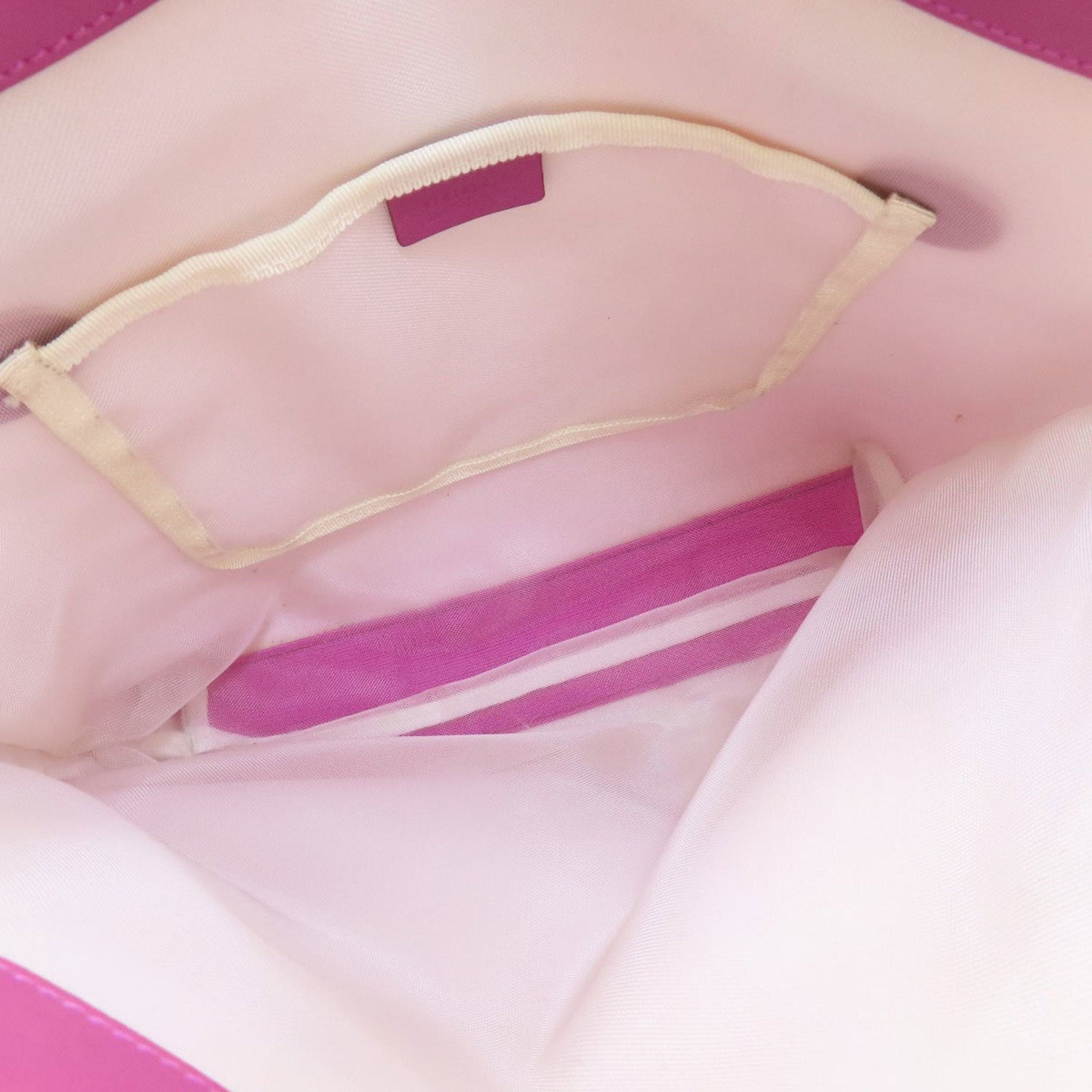 Gucci Pink Canvas Tote Bag