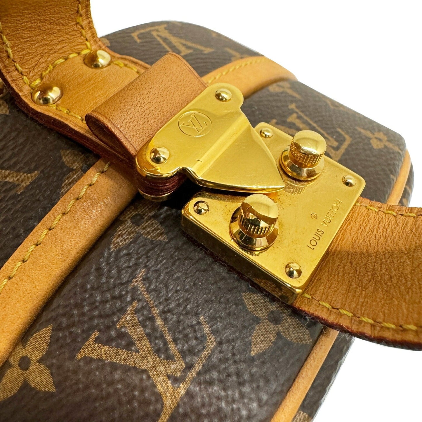 Louis Vuitton Brown Monogram Handbag Shoulder Bag