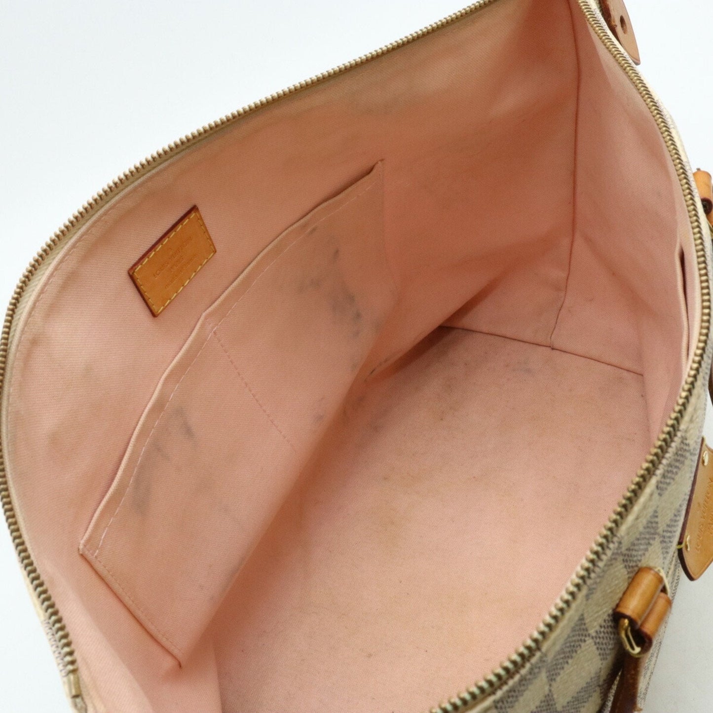 Louis Vuitton Black Damier Azur Shoulder Bag Tote Bag