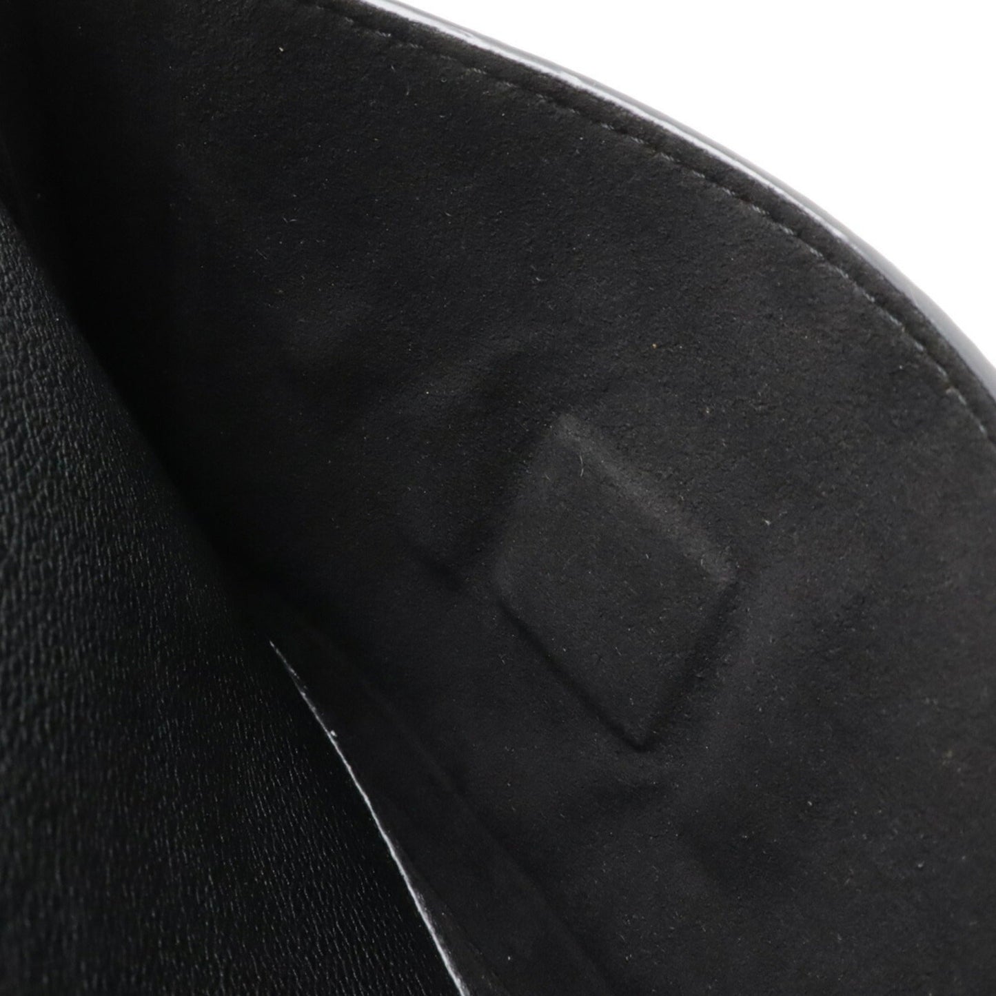 Louis Vuitton Noir Leather Shoulder Bag