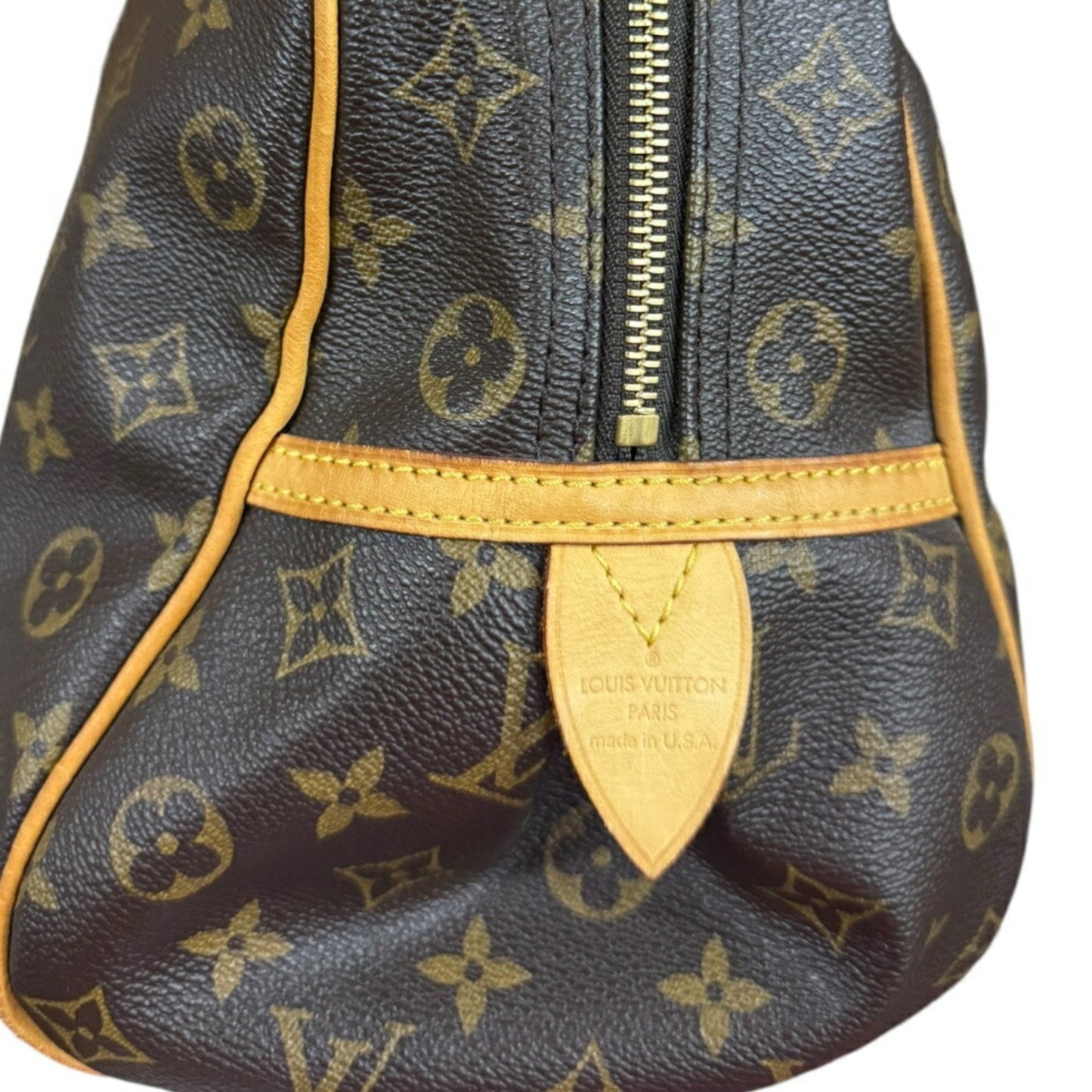 Louis Vuitton Brown Monogram Canvas Shoulder Bag