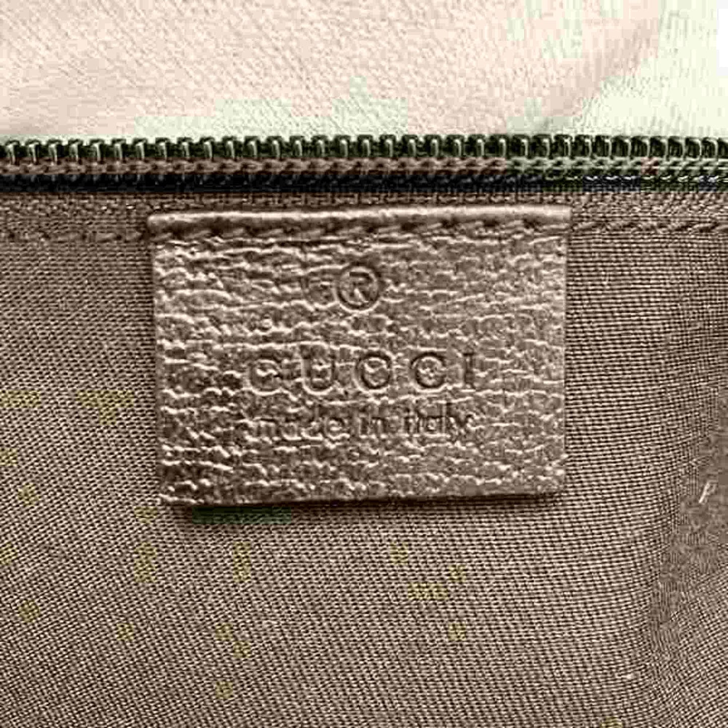 Gucci Brown Pvc Shoulder Bag