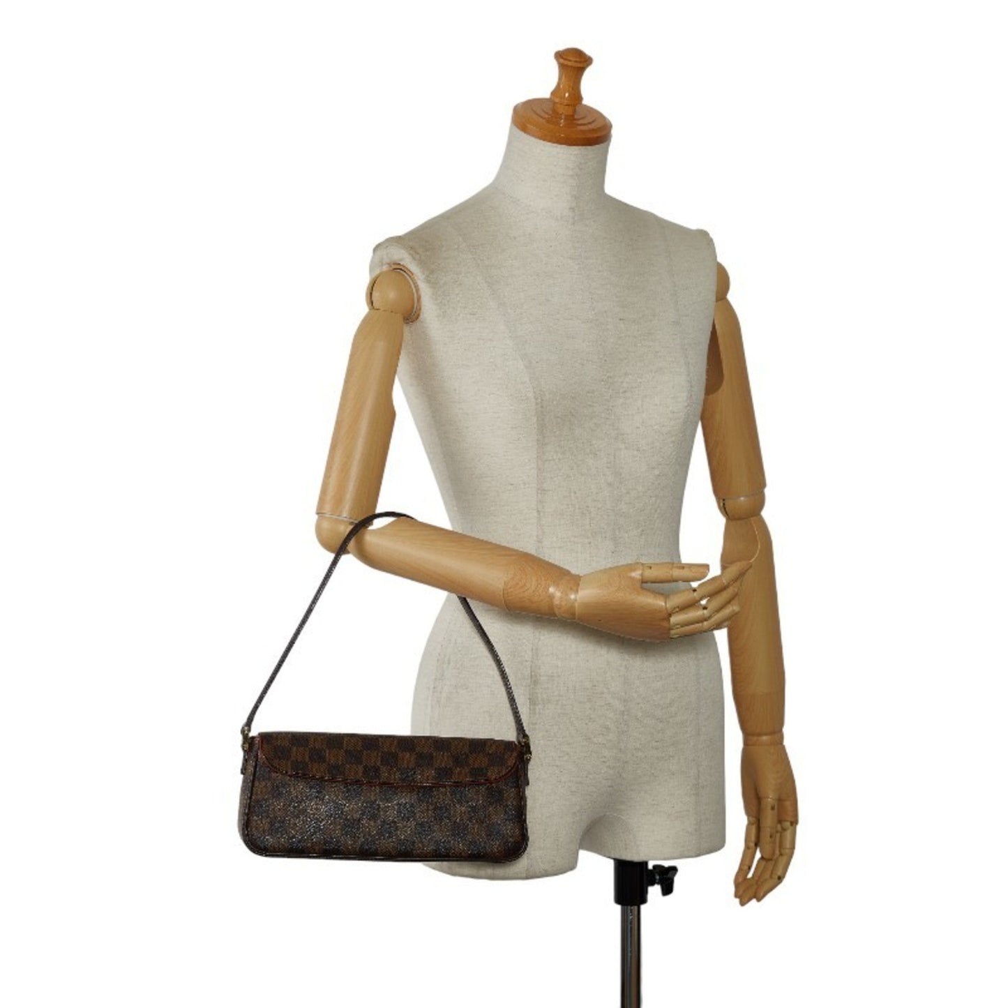 Louis Vuitton Damier Brown Damier Canvas Pvc Handbag Shoulder Bag