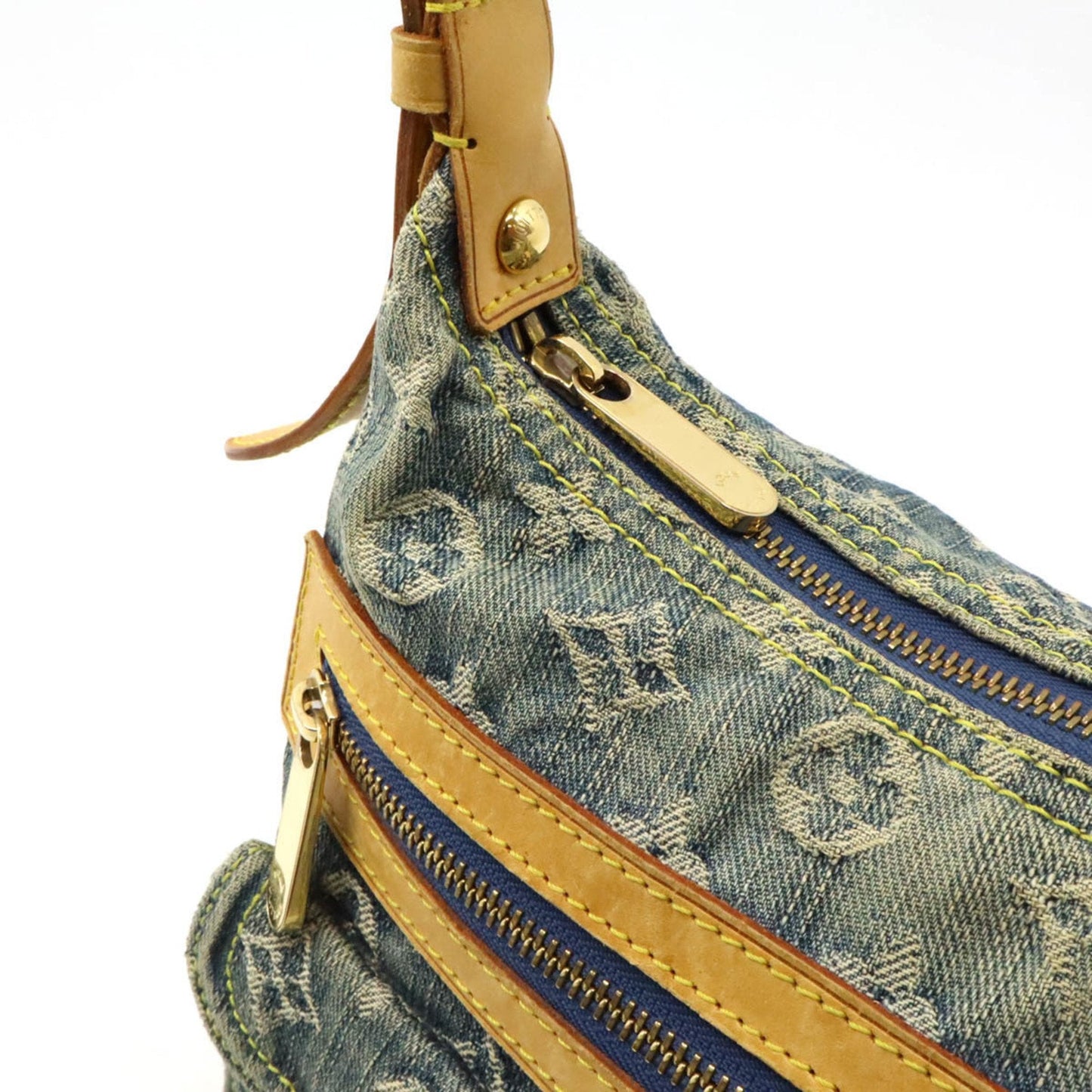 Louis Vuitton Blue Monogram Denim Shoulder Bag