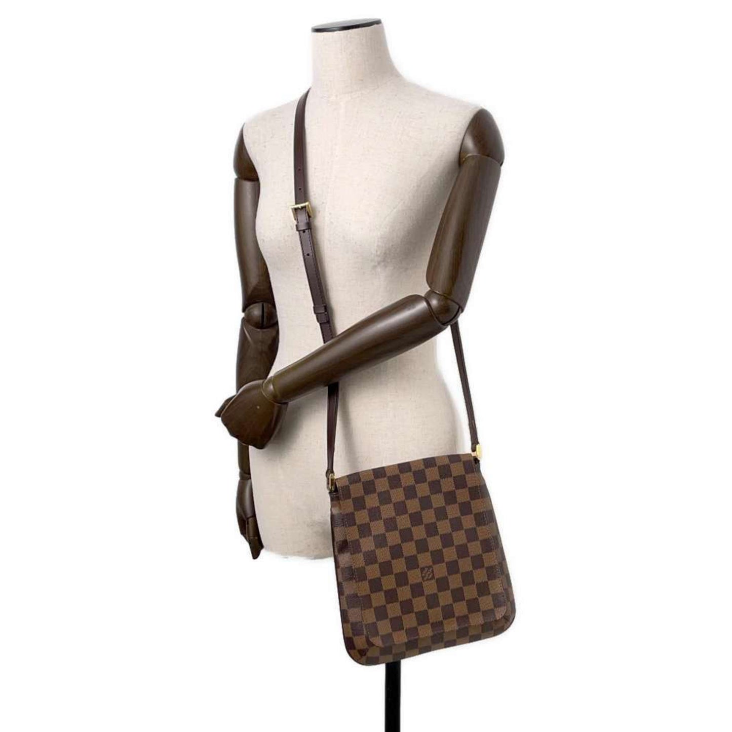 Louis Vuitton Red Color Damier Canvas Shoulder Bag