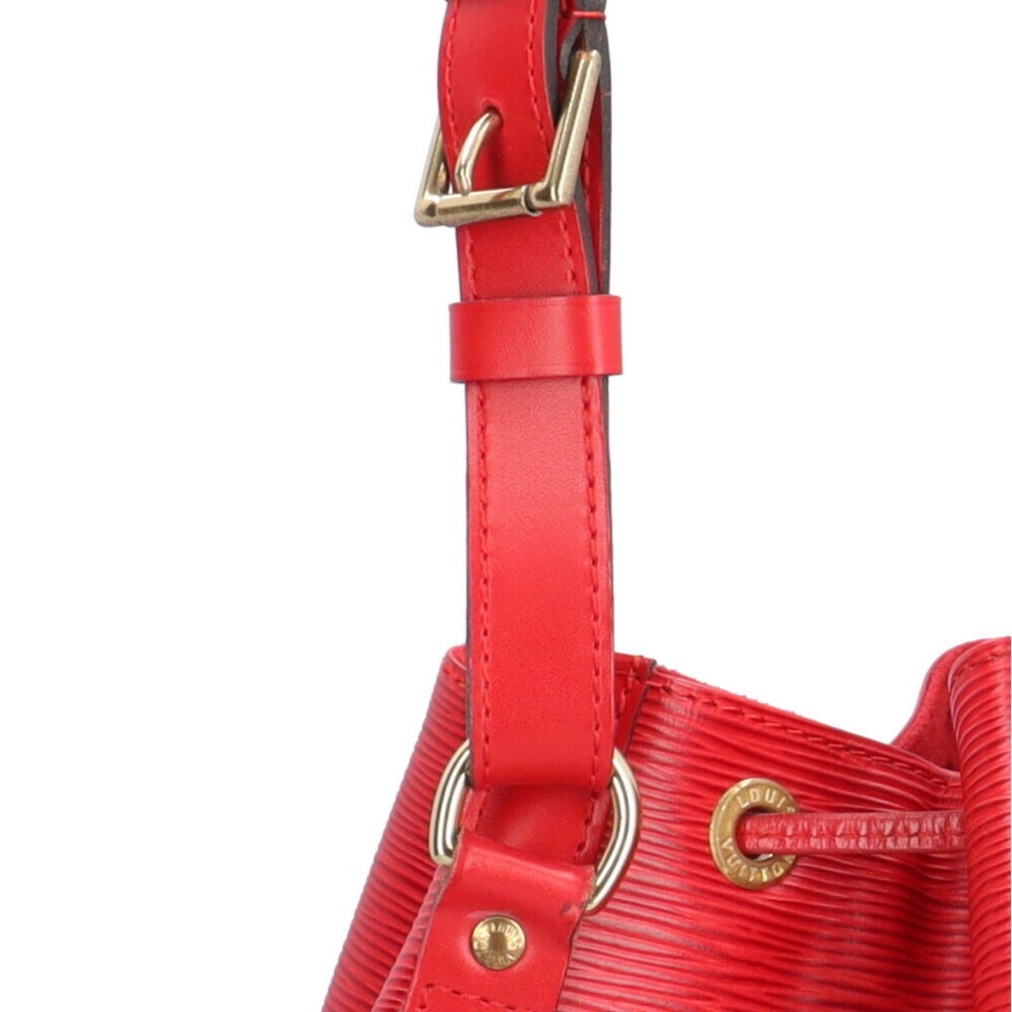 Louis Vuitton Red Color Epi Leather Shoulder Bag
