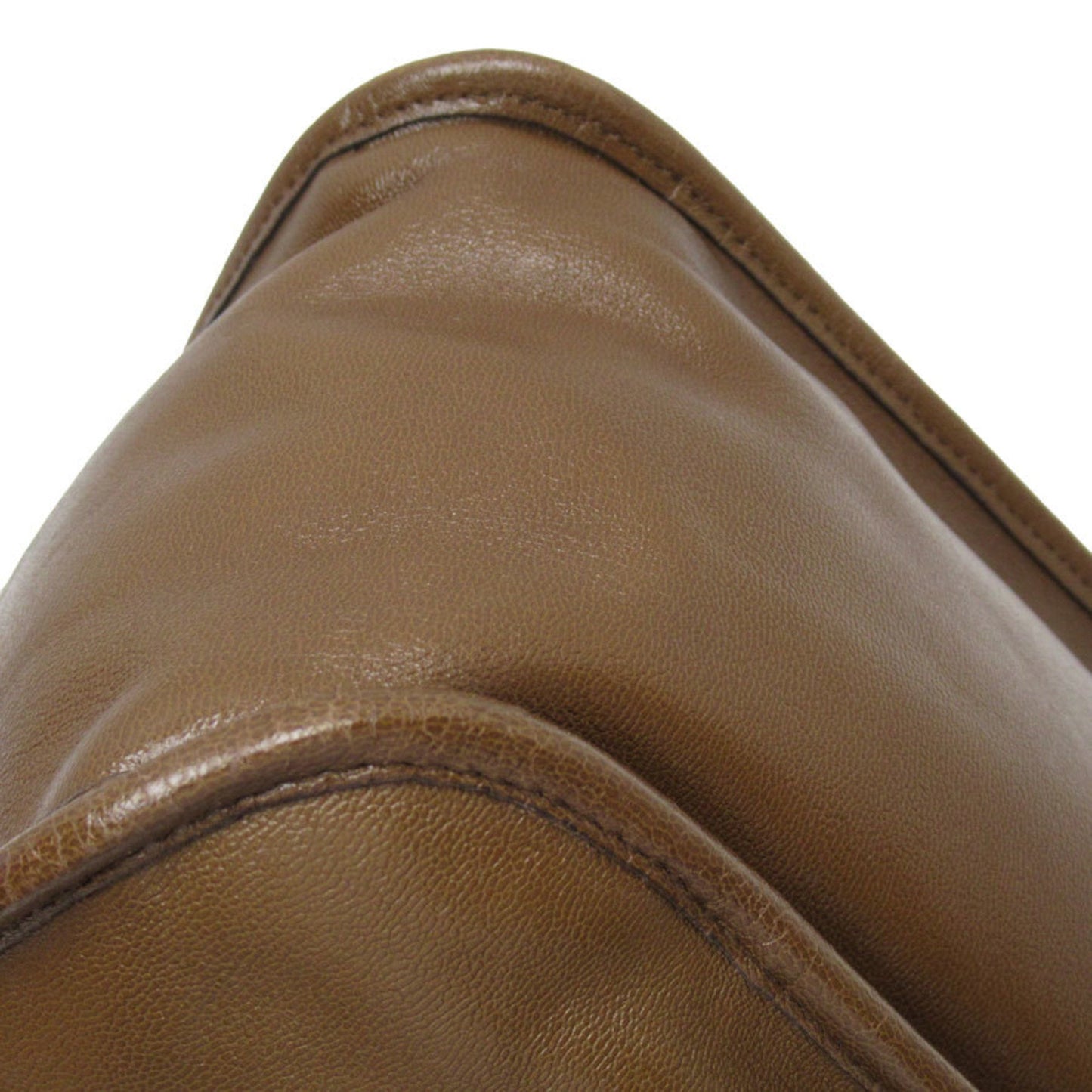Gucci Brown Leather Shoulder Bag Tote Bag