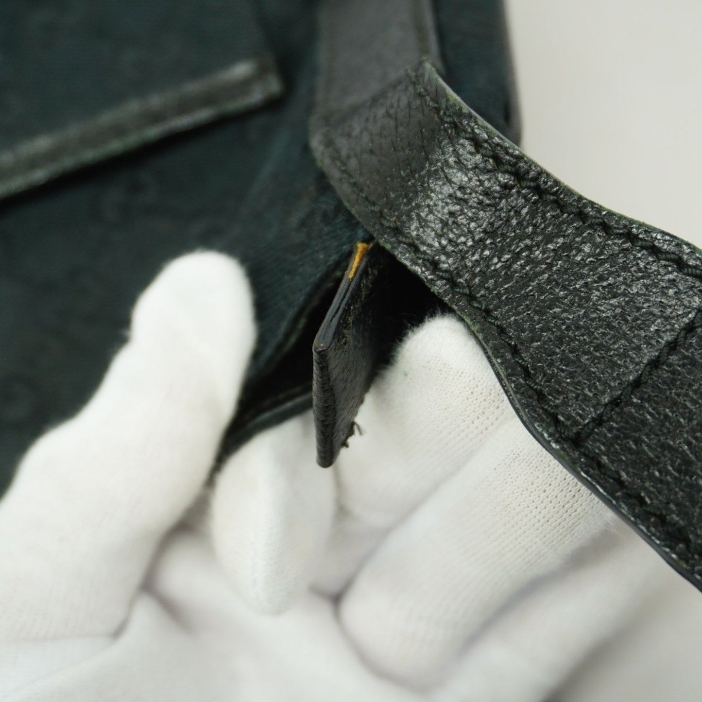 Gucci Black Canvas Shoulder Bag