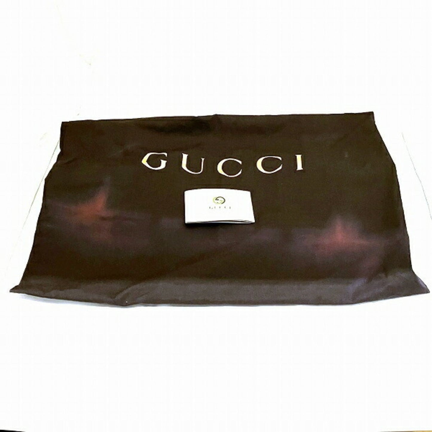 Gucci Brown Pink White Canvas Leather Tote Bag