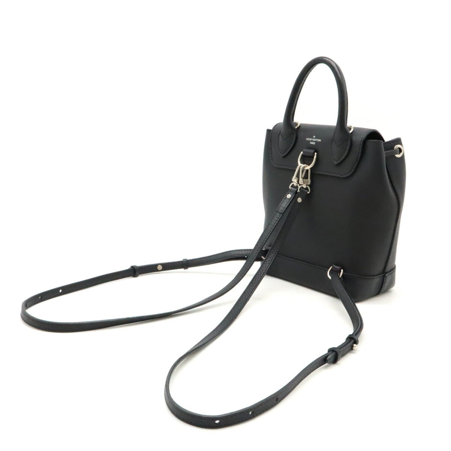 Louis Vuitton Black Noir Leather Backpack