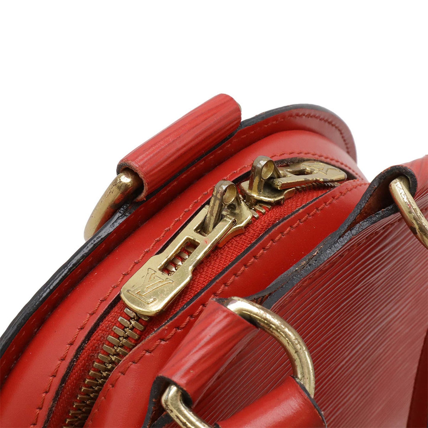 Louis Vuitton Epi Castilian Red Epi Leather Backpack