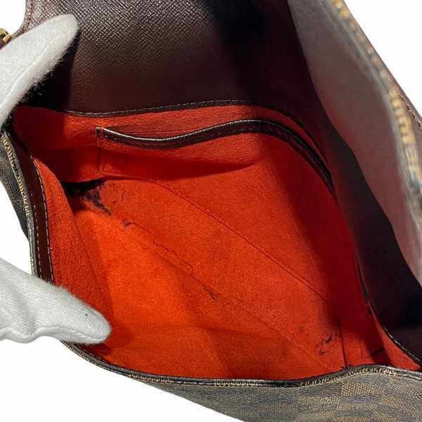 Louis Vuitton Damier Brown Damier Canvas Shoulder Bag
