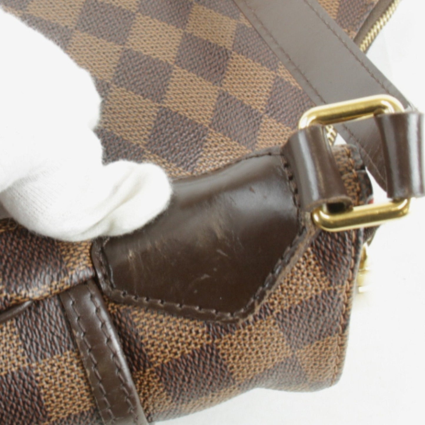 Louis Vuitton Damier Brown Damier Canvas Shoulder Bag