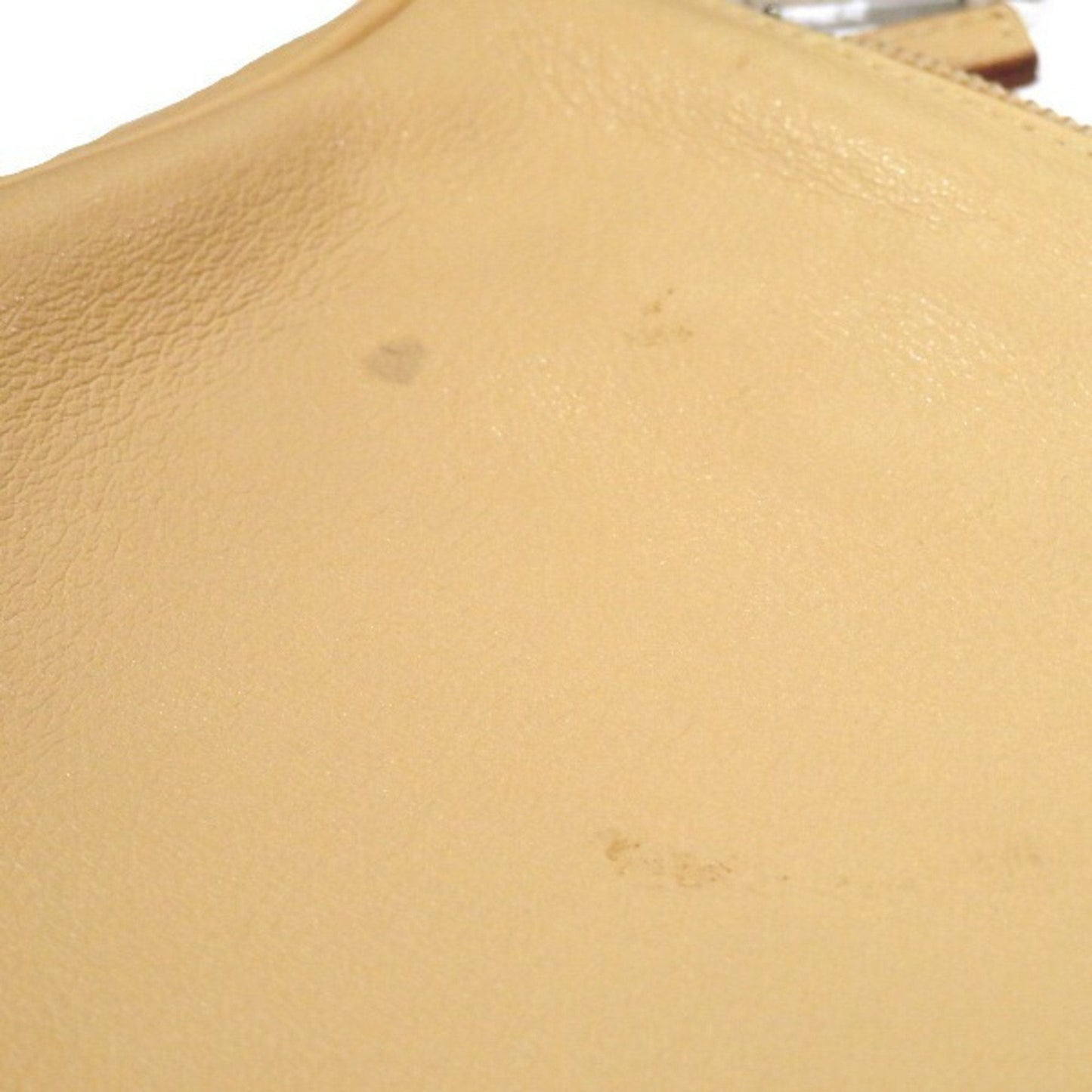 Gucci Bamboo Beige Leather Handbag
