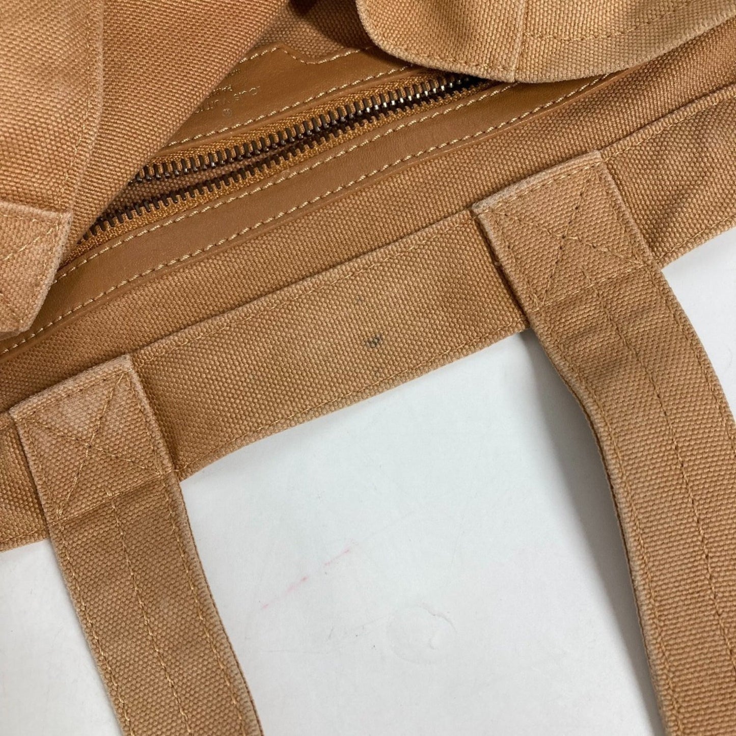 Louis Vuitton Brown Canvas Leather Shoulder Bag Tote Bag