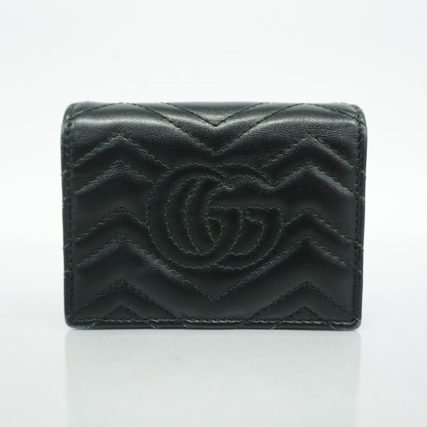 Gucci Black Leather Wallet (Bi-Fold)