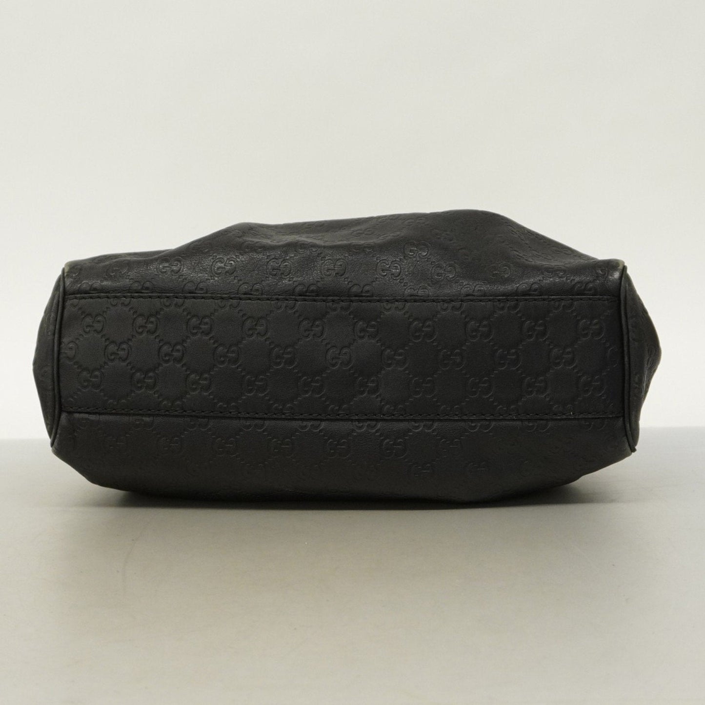 Gucci Black Leather Tote Bag